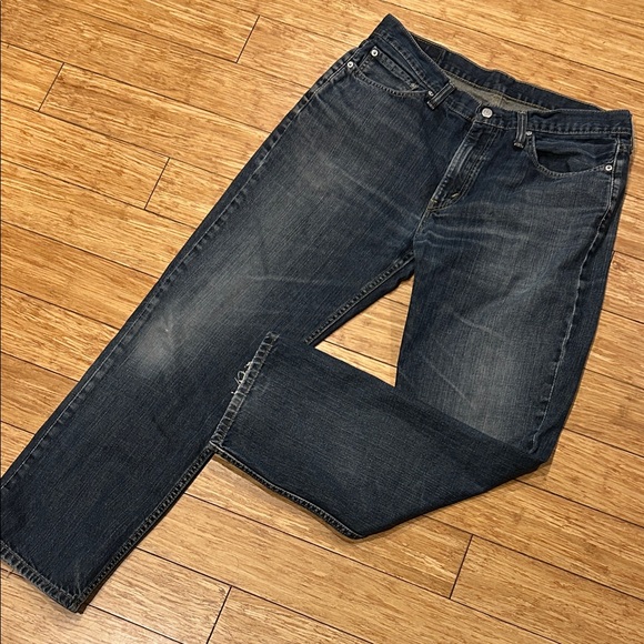 Levi's 514 Straight Denim Jeans Men’s 36x30 - Picture 3 of 6